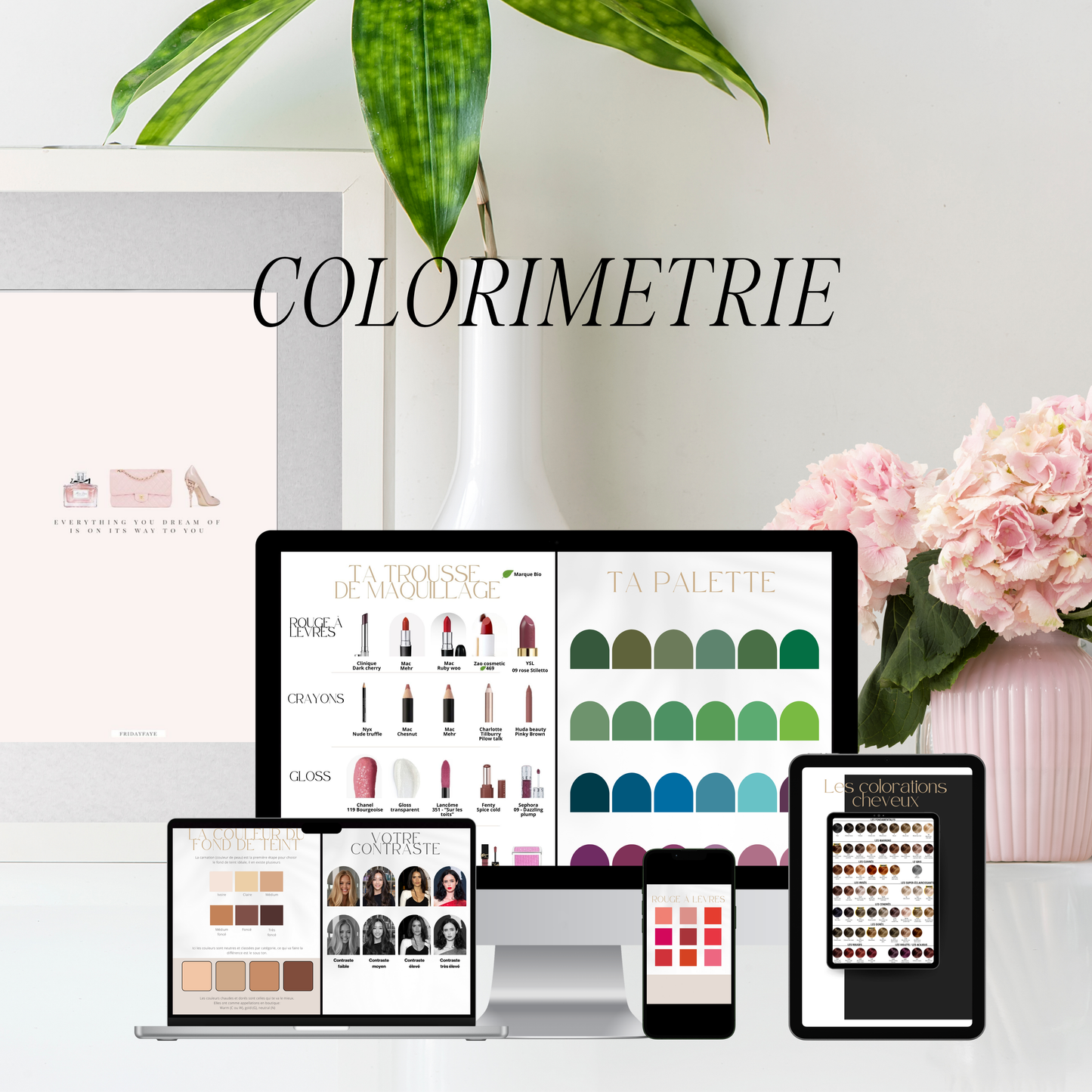 Time to glow: Diagnostic colorimétrie