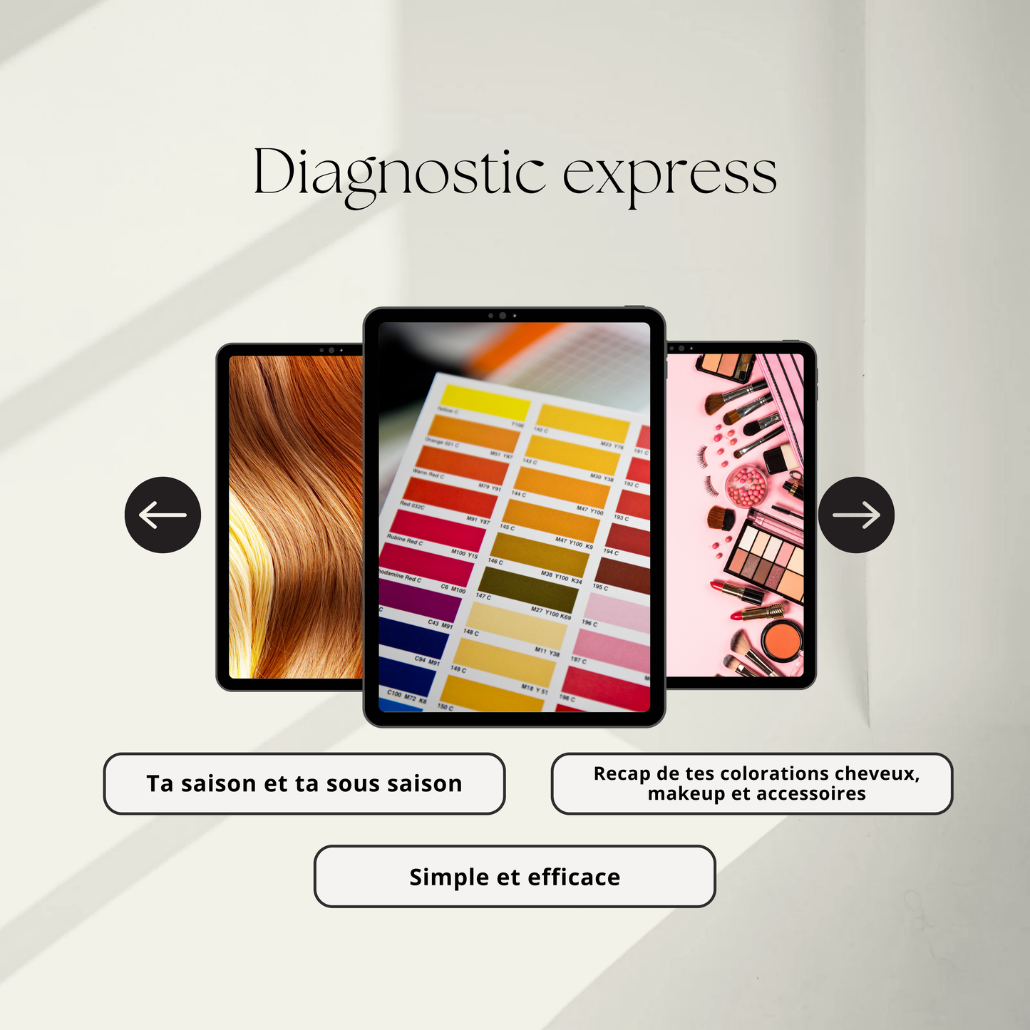 Diagnostic colorimétrie EXPRESS
